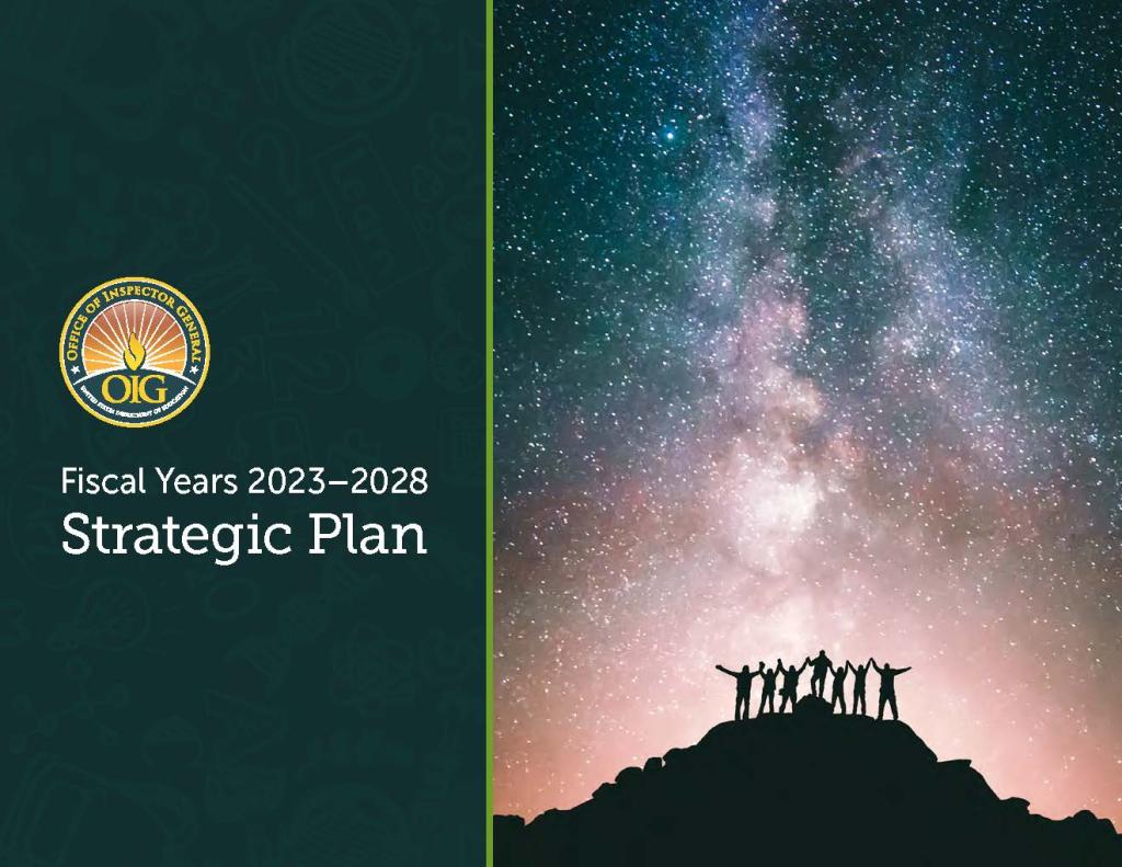 FY25 EDOIG 2023-2028 Strat Plan Cover