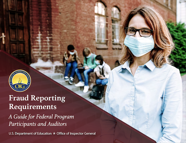 Cover of Fraud Reporting Requirements for Federal Program Participants and Auditors