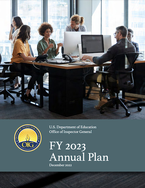 Cover of FY 2023 Annual Plan