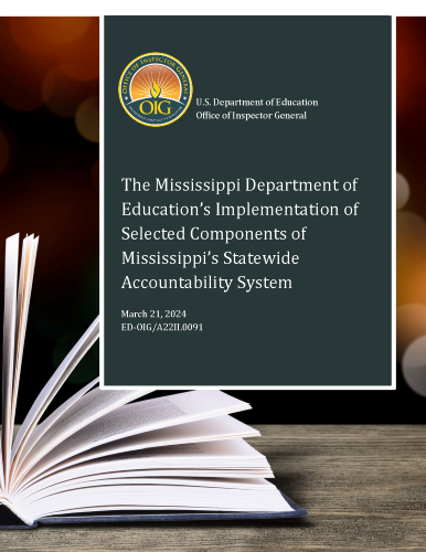 Cover of Audit Report