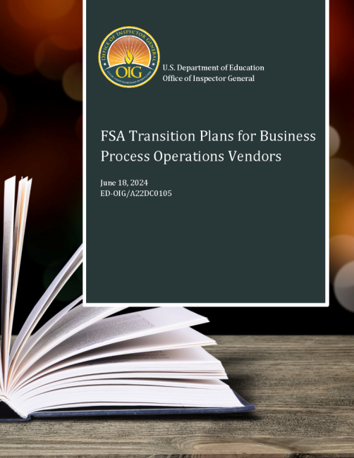Cover of Issued Report