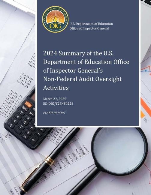 Cover of report