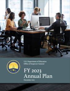 Cover of FY 2023 Annual Plan